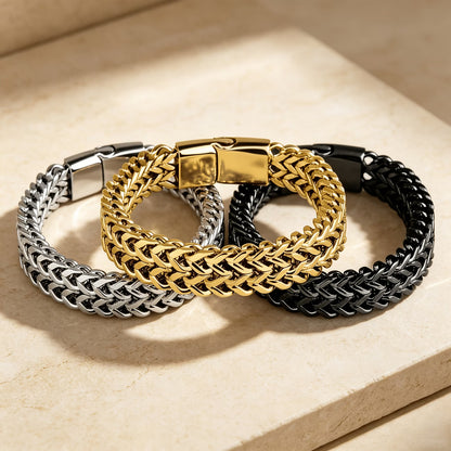 KAVONZA™ Braided Chain Bracelet