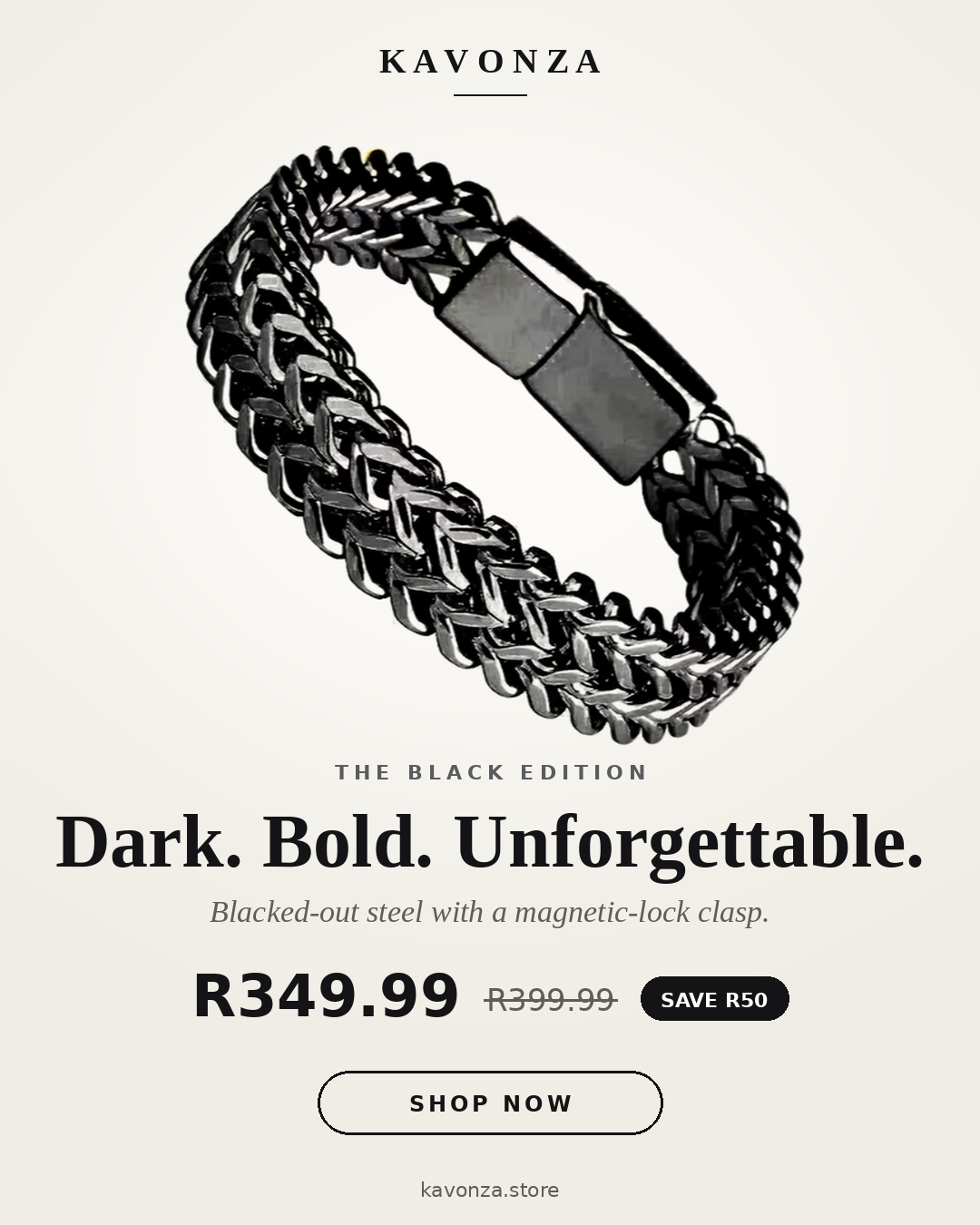 KAVONZA™ Braided Chain Bracelet